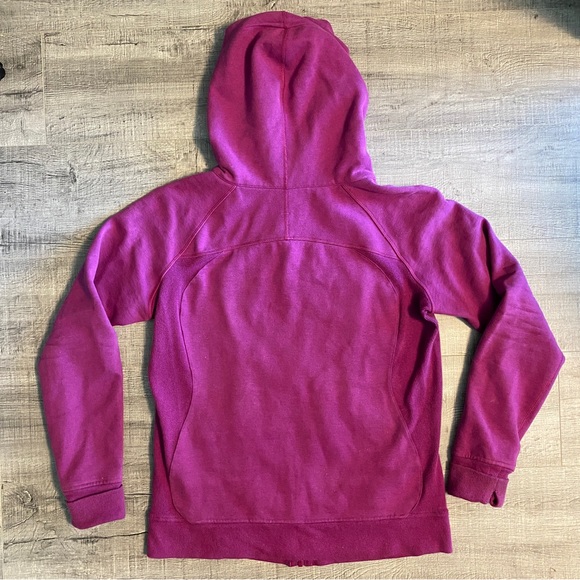Lululemon Scuba Hoodie Sz 12 Fuschia Pink - Picture 2 of 3